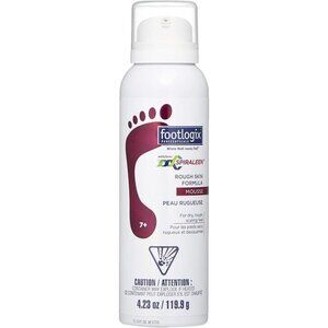 2/$30 NEW Footlogix Rough Skin Formula‎ 7+ Mousse Spray 4.23oz / 119.9g /125 mL